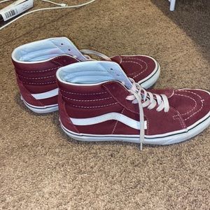 Vans Sk8 High in port royale/true white